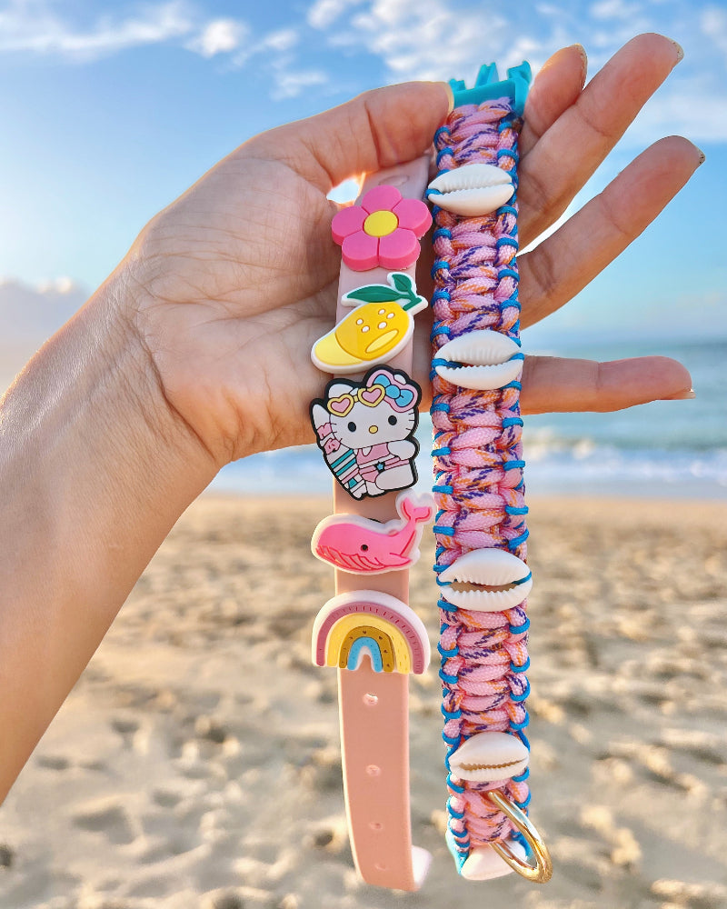 Kawaii Jibbitz Dog Collar in Guri-Guri