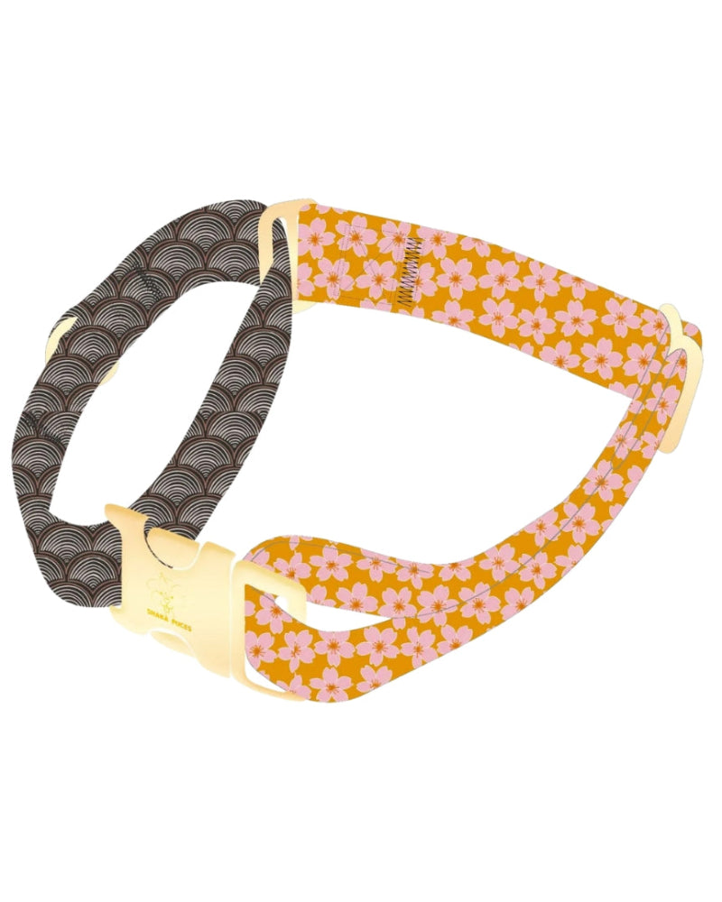HAPA-Sakura Dog Collar in Mermaid