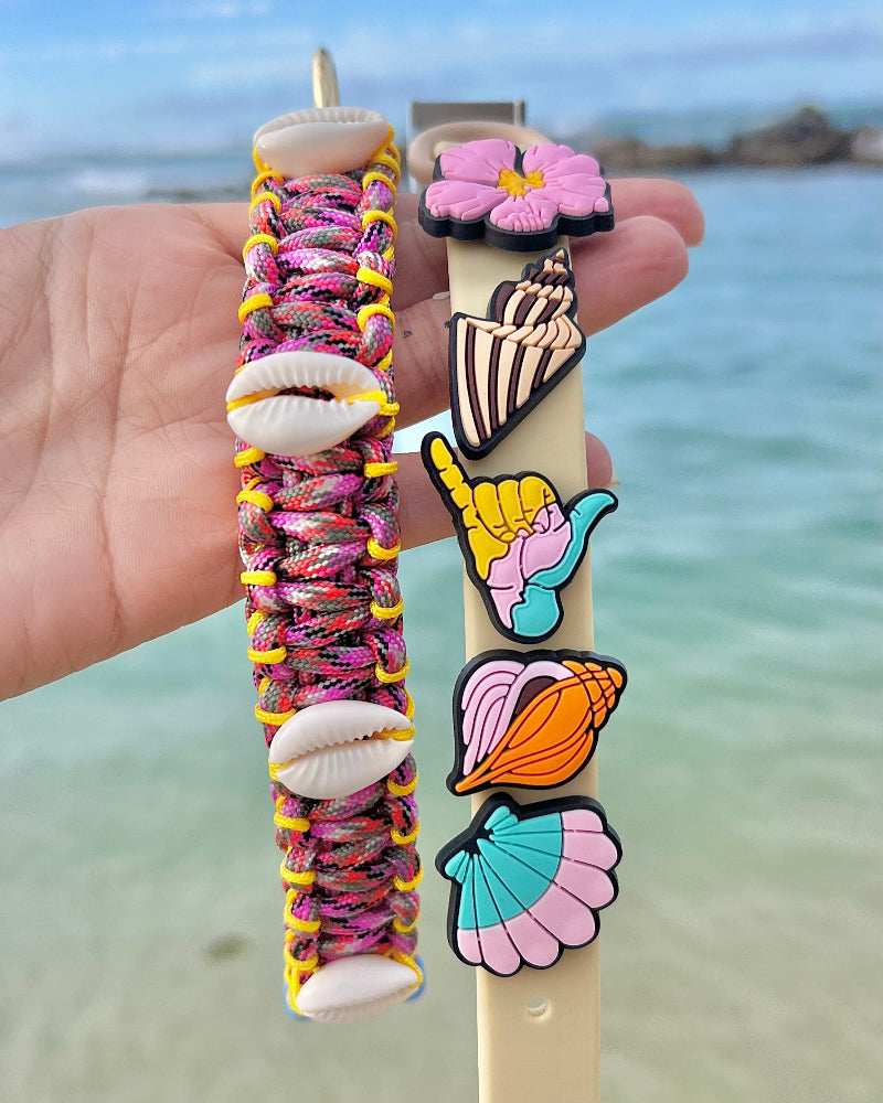 Honey Girl Jibbitz Dog Collar in Cream Puff