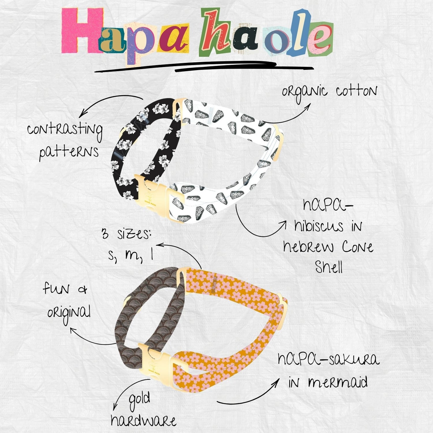 HAPA-HAOLE COLLARS