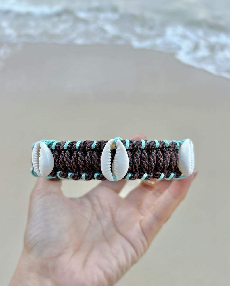 Coastal QT Dog Collar in Mud Pie