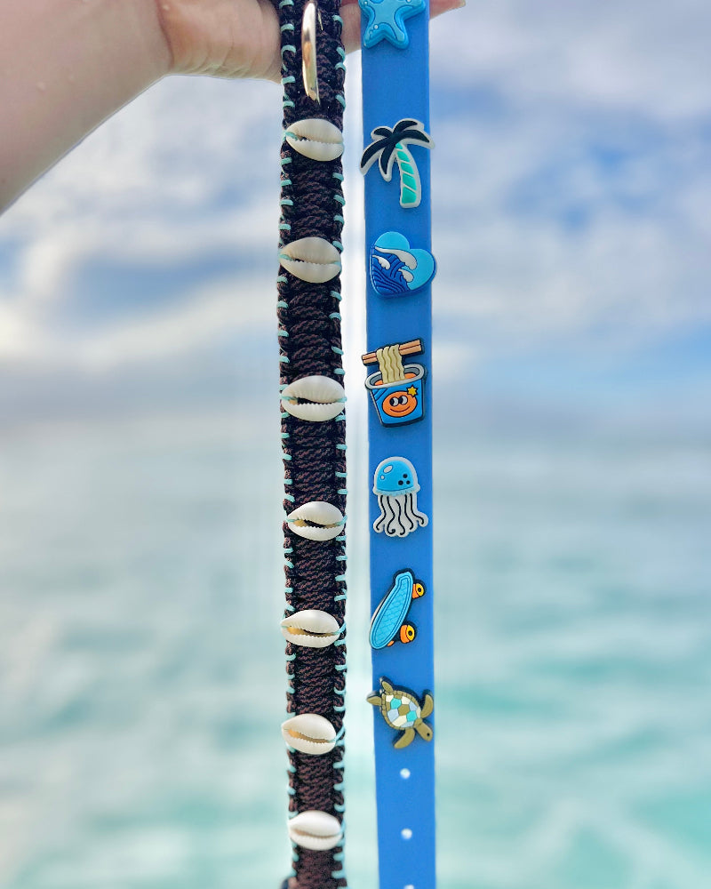 Island Boy Jibbitz Dog Collar in Hamoa