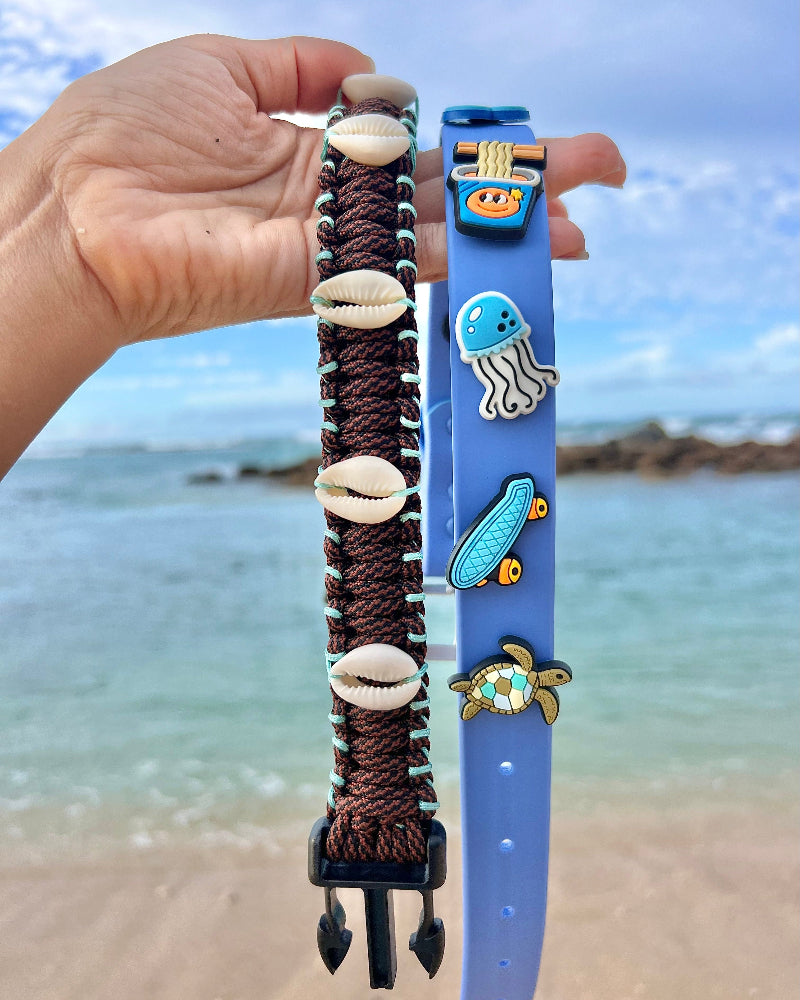 Island Boy Jibbitz Dog Collar in Hamoa